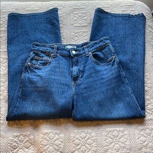 H&M Blue Straight Leg Jeans Medium Wash